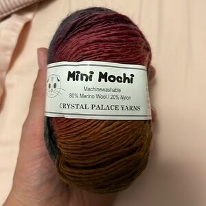 4 skeins NEW mini mochi wool yarn